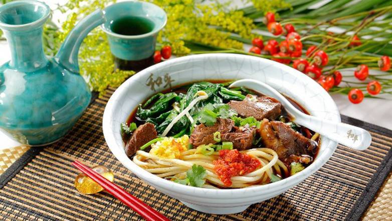 红烧牛肉面 Sichuan Beef Soup Noodles